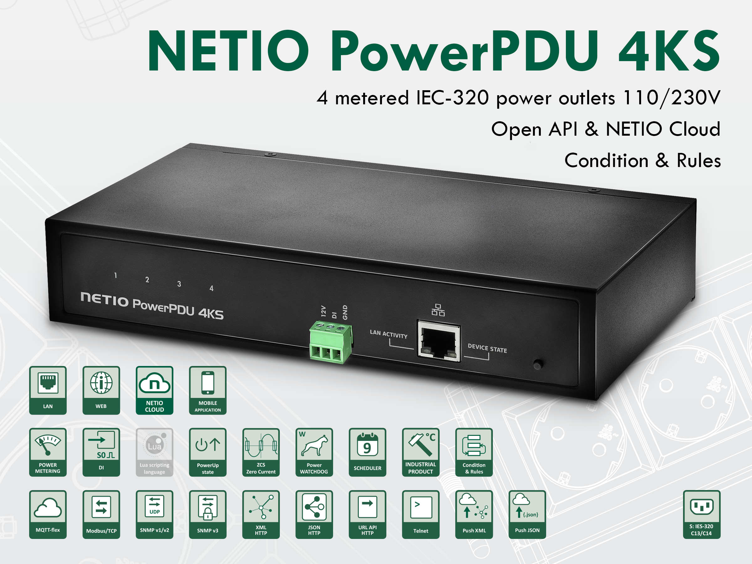 NETIO PowerPDU 4KS (EU)