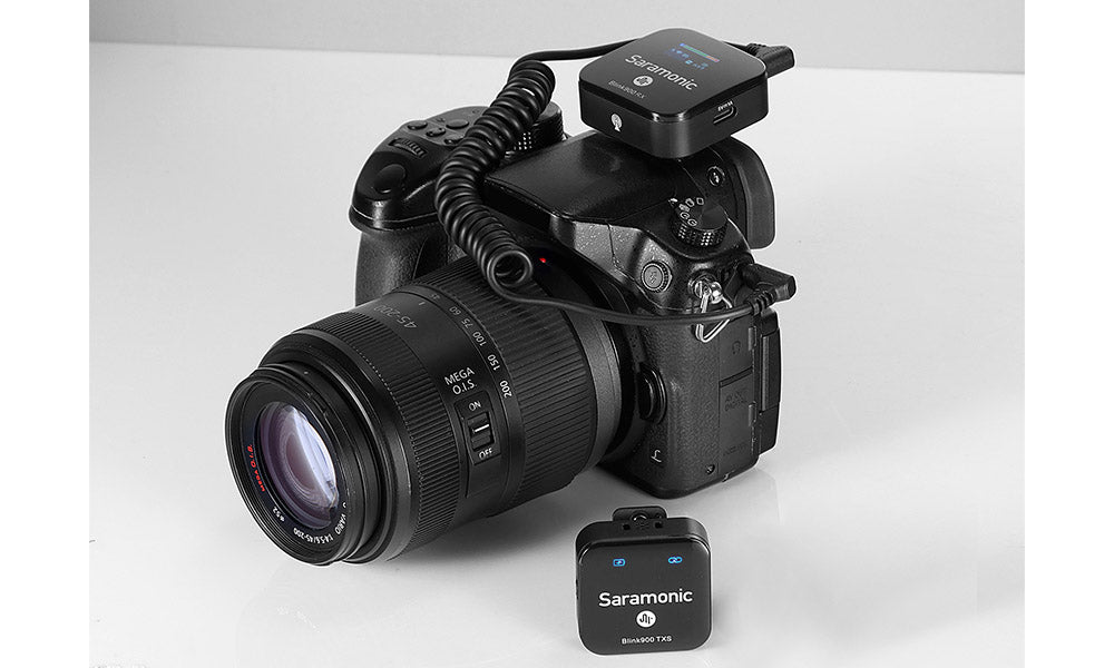 Saramonic Blink 900 S1 Wireless Clip-On Mic System With Lavalier & Dual Receiver