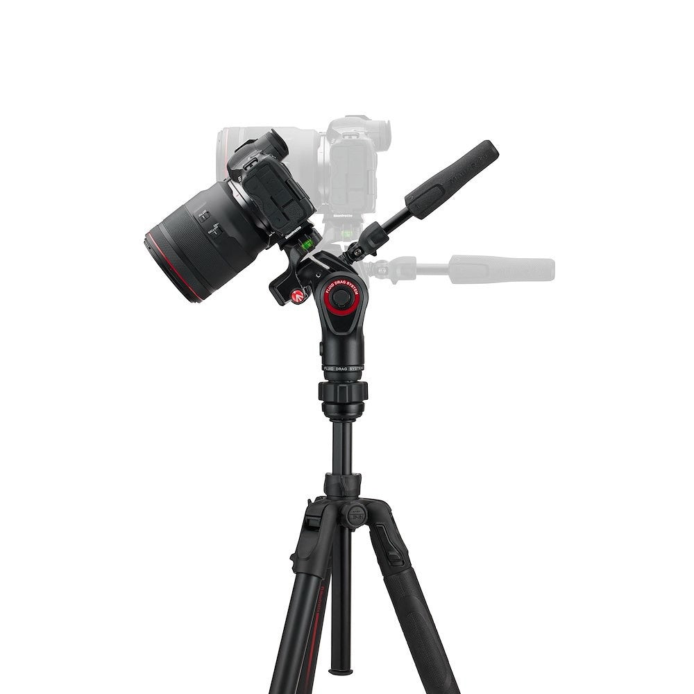 Туристически статив Manfrotto Befree GT PRO с трипозиционна глава - Черен алуминиев - 10г. Гаранция