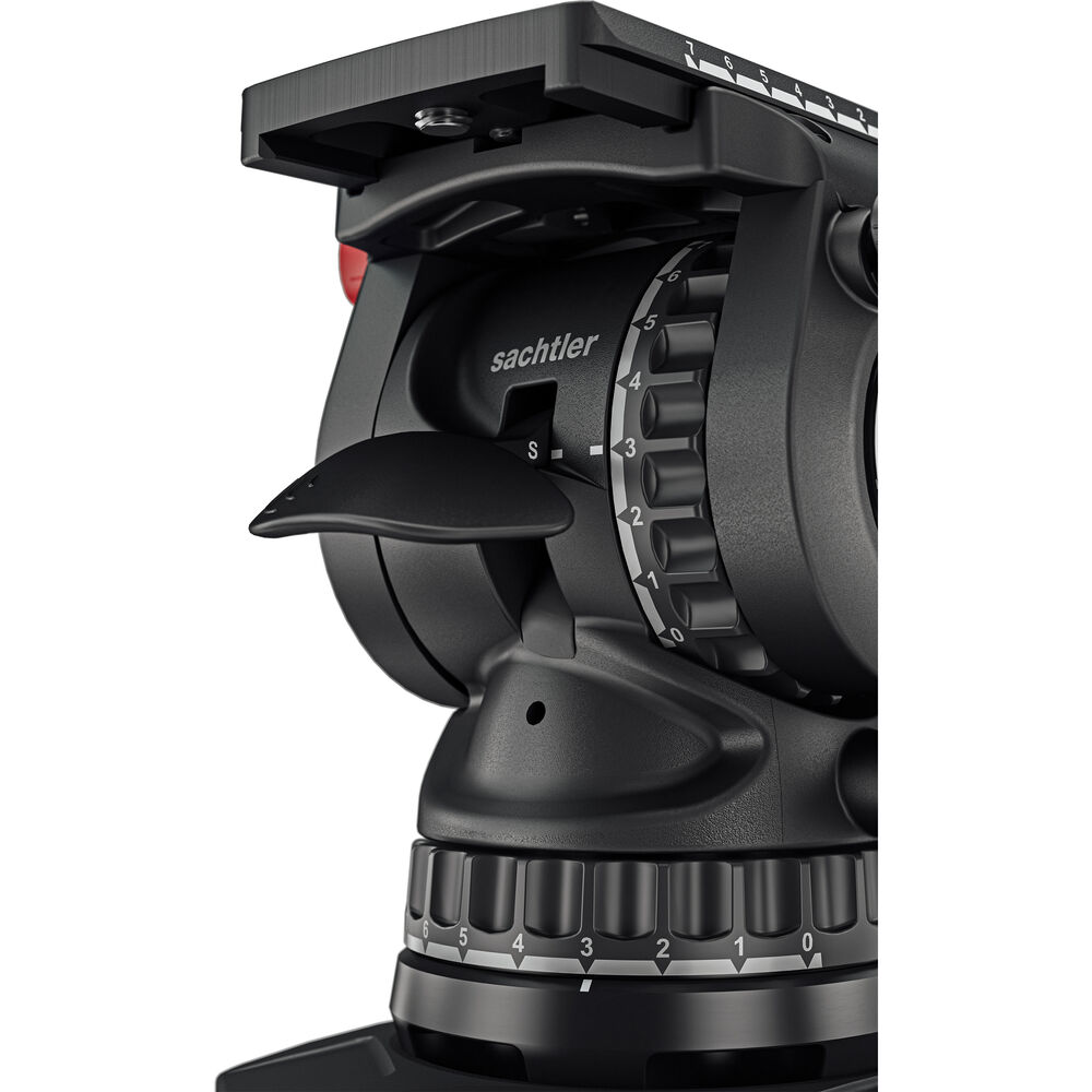 Видео статив комплект Sachtler System aktiv14T flowtech100 GS карбонов със система за бързо разпъване