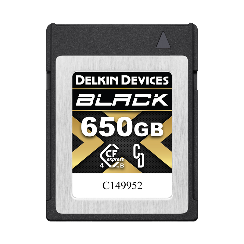 Delkin CFexpress BLACK R3530/W3250 (4.0) 650GB
