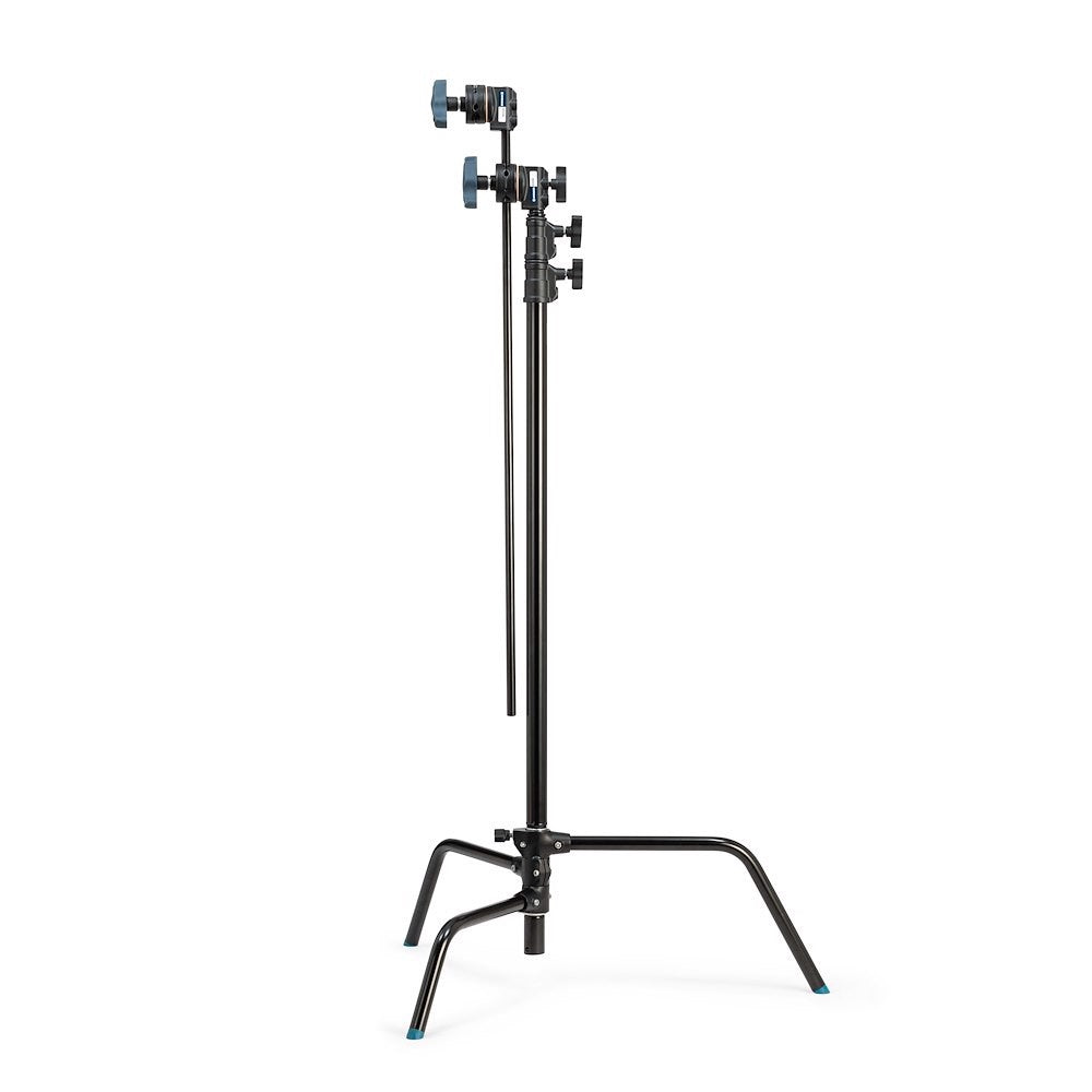 Статив за осветление Manfrotto Avenger Turtle Base C-STAND KIT 30 с разглобяема колона, шпага и грип глава - черен