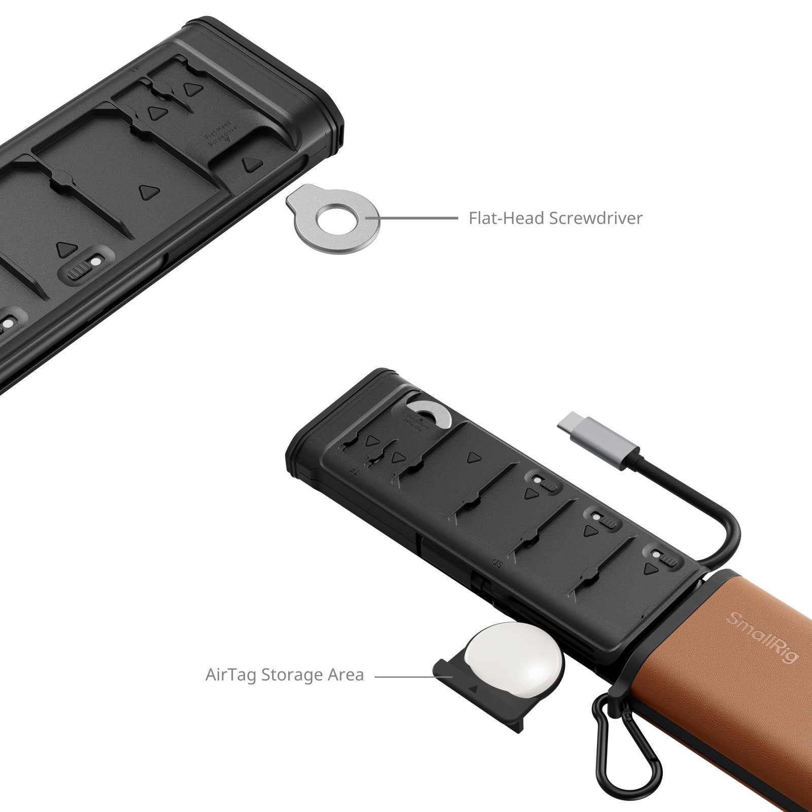 SmallRig Мултифункционален четец на карти и калъф за съхранение (CFexpress Type A) 5361