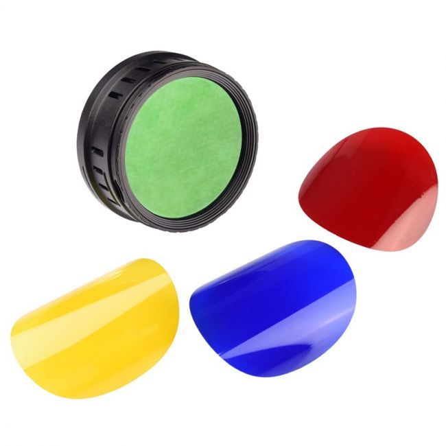 Godox BD-10 клапи, пчелна пита и цветни филтри за AD300PRO