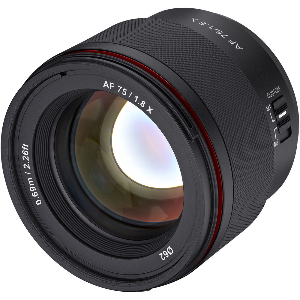 Обектив Samyang AF 75mm f1.8 за Fujifilm X