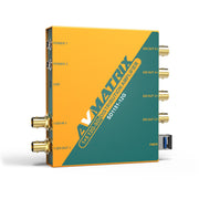 Разпределителен усилвател с повторна синхронизация 1×5 12G-SDI AVMATRIX