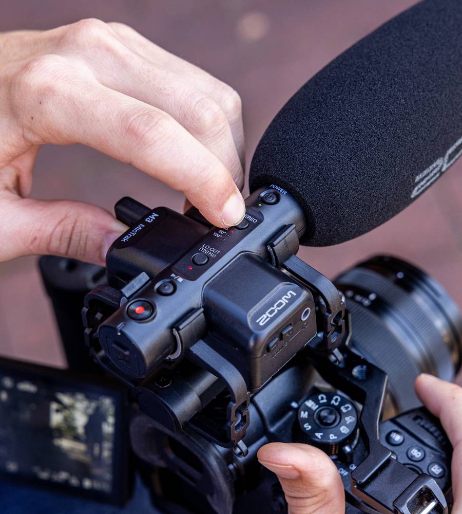 Аудио рекордер/микрофон - Zoom M3 MicTrak  32-bit float