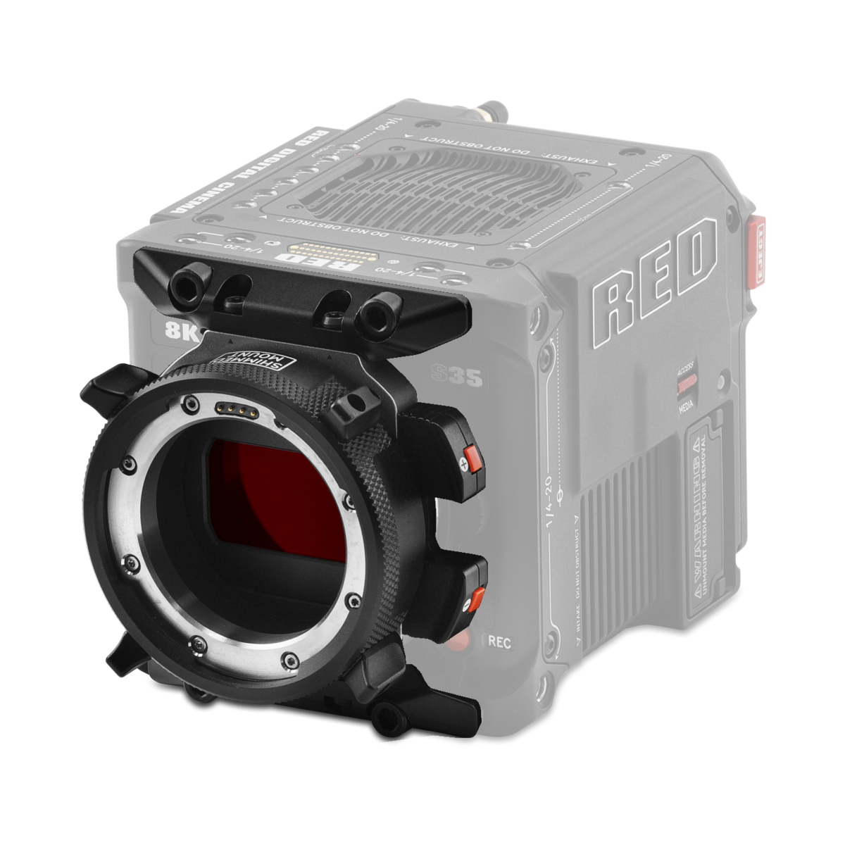 Комплект RED RF към PL Адаптер с Електронен ND Филтър (за V-RAPTOR камери)
