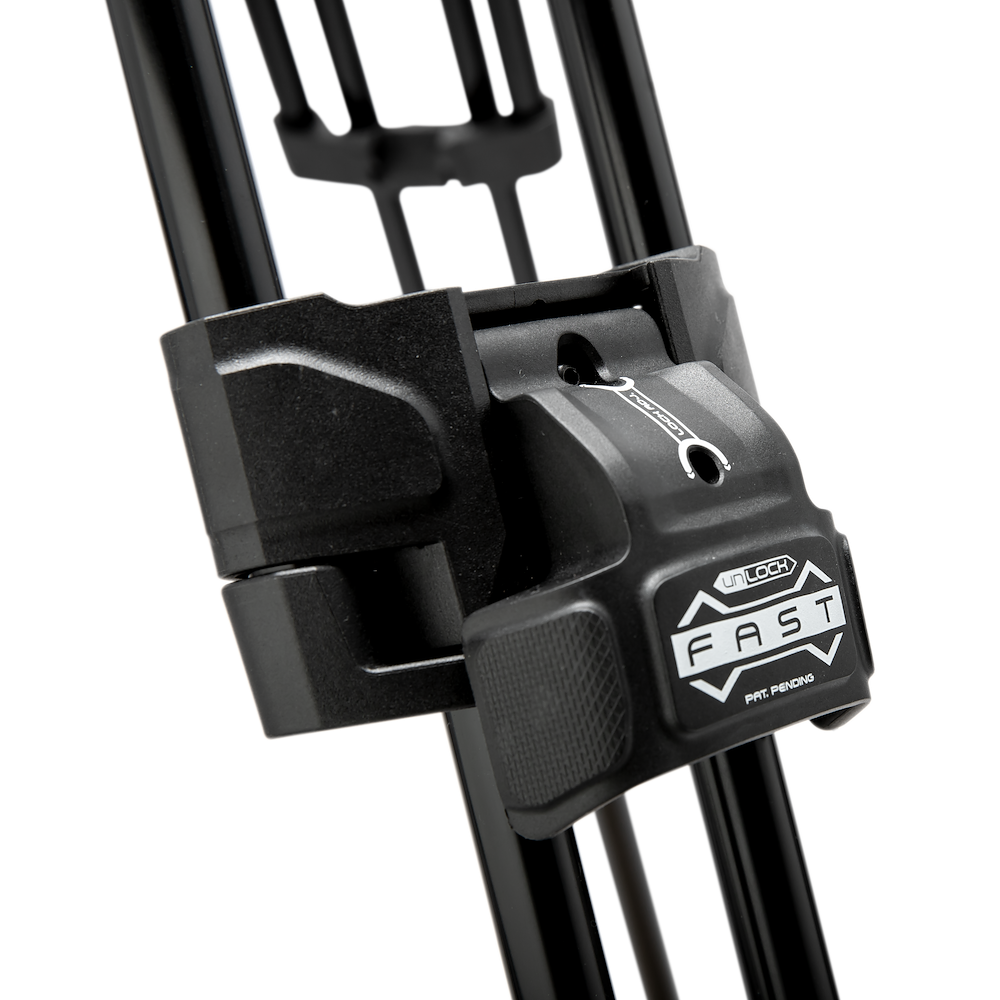Manfrotto 526o Video Head with 645 Fast Twin Aluminum Tripod