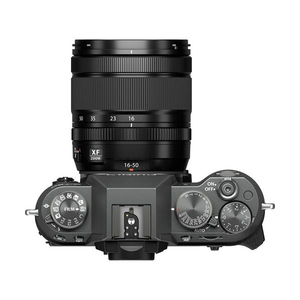 FUJIFILM X-T50 Mirrorless Ca/2.8-4.8 Lens mera with XF 16-50mm Charcoal Silver