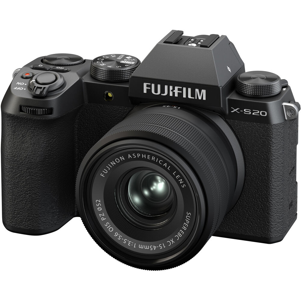 Фотоапарат Fujifilm X-S20 с обектив XC 15-45mm f3.5-5.6 OIS PZ