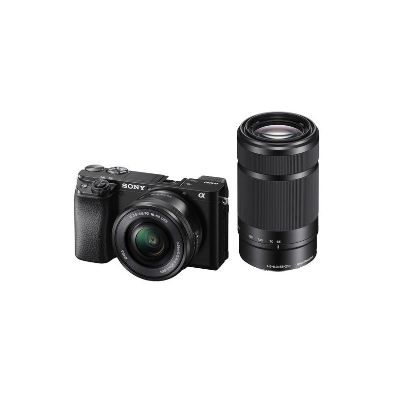 Sony a6100 Black + E PZ 16-50mm f3.5-5.6 OSS + E 55-210mm f4.5-6.3 OSS