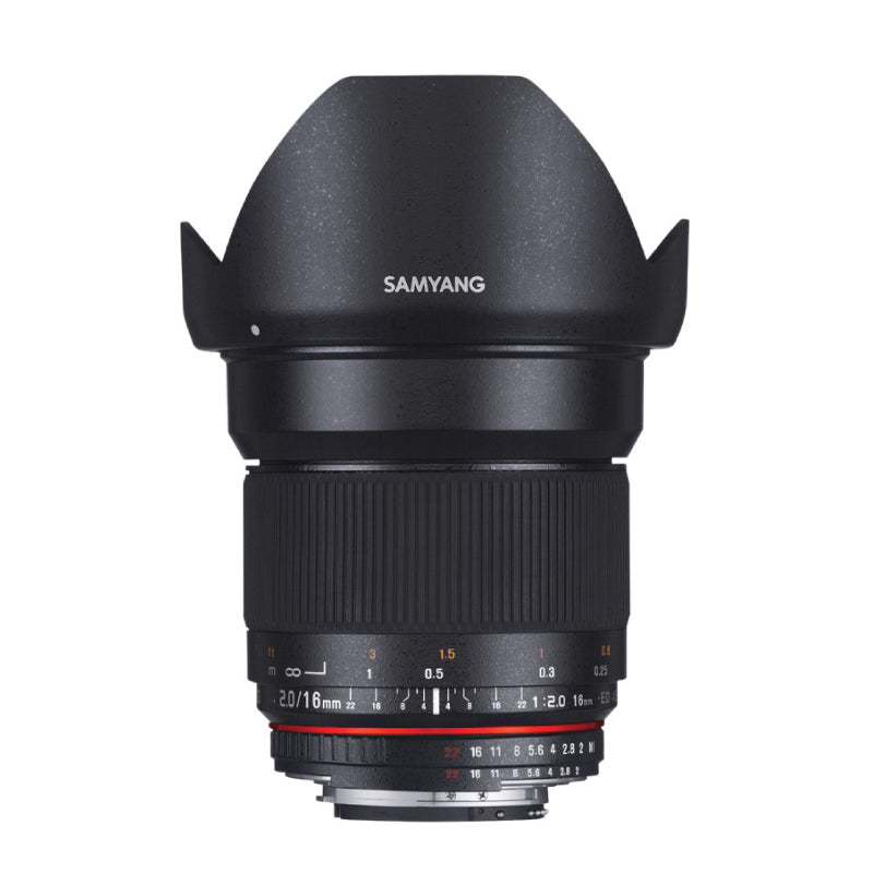 Обектив Samyang 16mm f2.0 ED  AS UMC CS за MFT