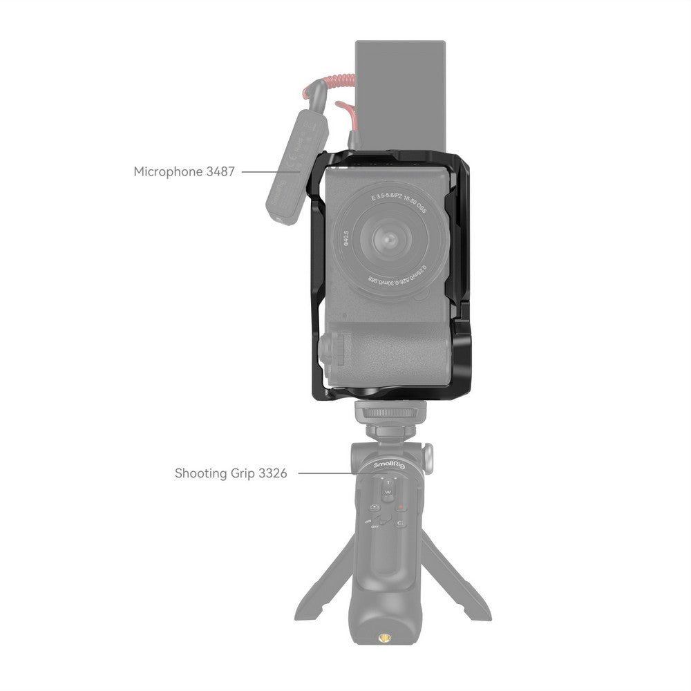 Комплект клетка за Sony Alpha 6700 4336 SmallRig с HDMI клампа