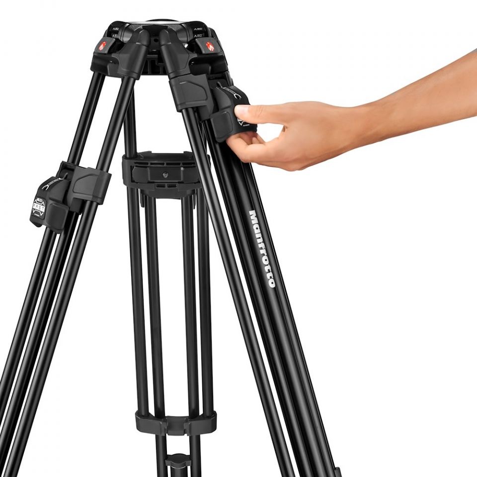 Manfrotto MVK504XTWINFA комплект Видео статив с глава 504X и крака 645 Fast Twin - 5г. гаранция