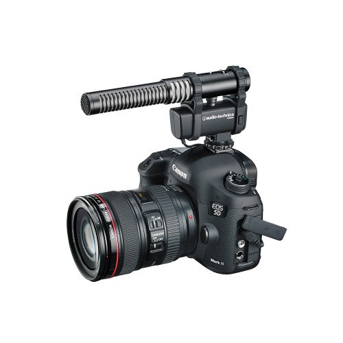 Audio-Technica AT8024 STEREO/MONO CAMERA-MOUNT MICROPHONE