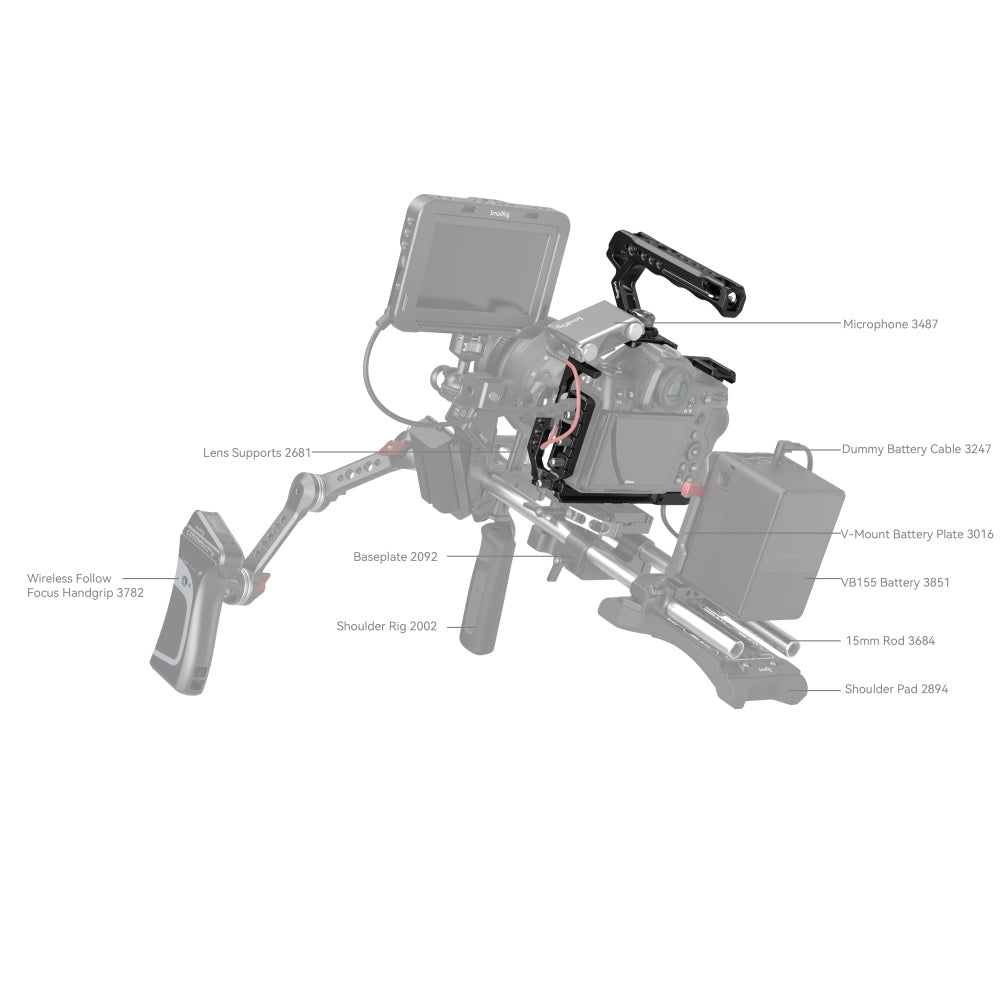 Комплект клетка SmallRig за Nikon Z8 3941