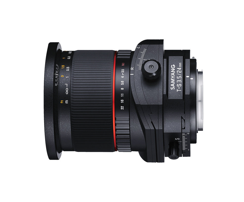 Обектив Rokinon TILT/SHIFT 24mm f3.5 ED AS IF за Sony E