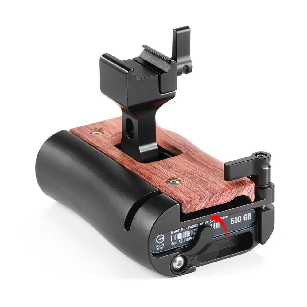 SmallRig NATO Handle for BMPCC 4K and Samsung T5 SSD