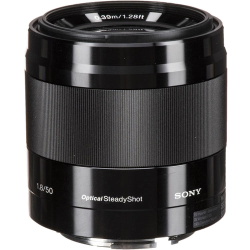 Sony E 50 mm f1.8 OSS Black