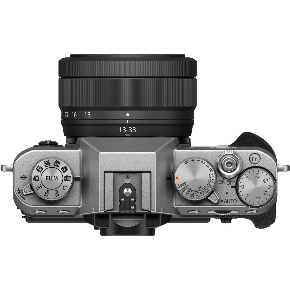 Фотоапарат Fujifilm X-T30 III (Сребърен) с обектив Fujifilm XC 13-33mm f/3.5-6.3