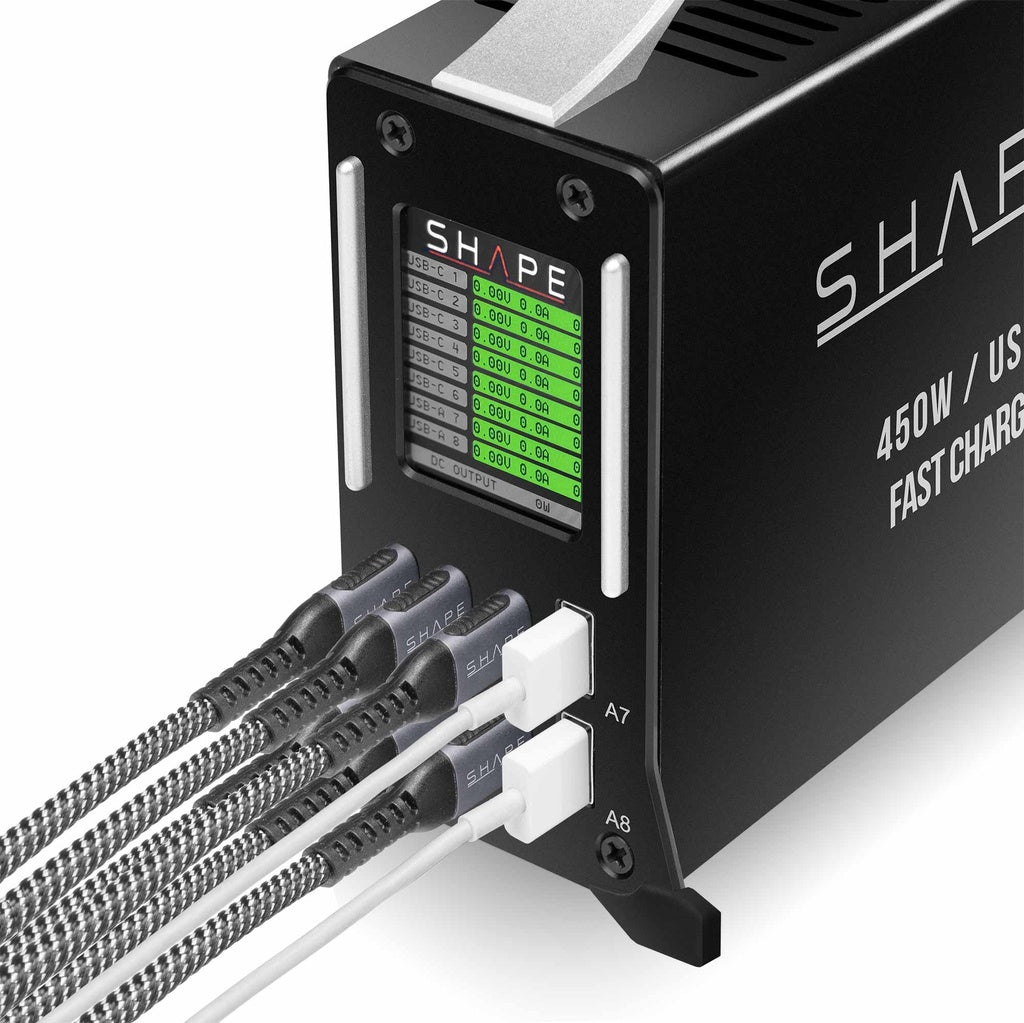 Shape 450W USB-C Fast Charger Kit for Gold Mount/V-Mount/B-Mount Batteries