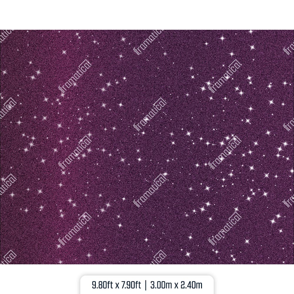 Текстилен фон - Purple Galaxy - 3.00m x 2.40m