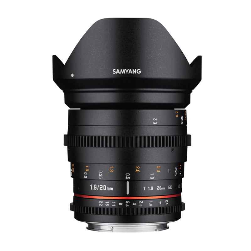 Samyang 20mm T1.9 VDSLR II ED AS UMC for Sony E