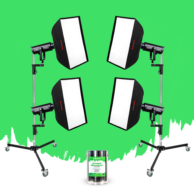 Комплект за осветяване на Green screen Dynaphos