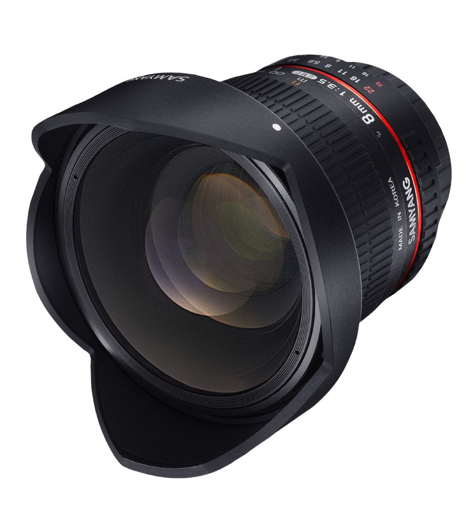 Обектив Tokina SZ 8mm f2.8 Fish-Eye за Fujiflm X - ръчен фокус