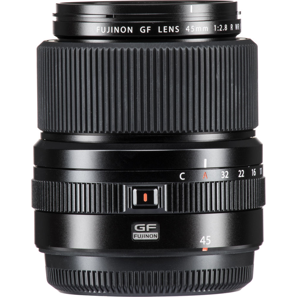 Обектив FUJIFILM GF 45mm f2.8 R WR за средноформатни камери Fujifilm