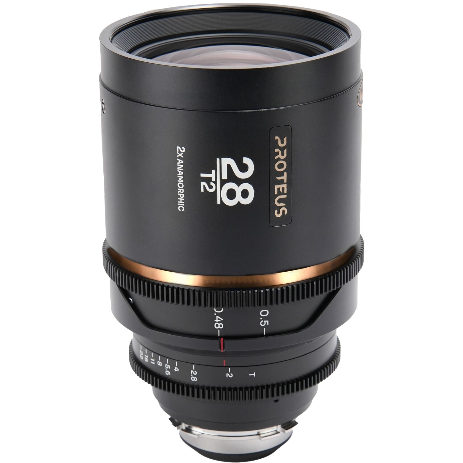 Анаморфен обектив Laowa Proteus 2X Anamorphic 28mm T2  - Кехлибарен отенък - метров