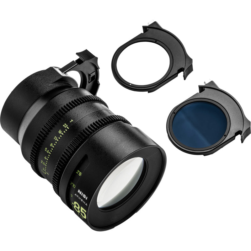 Комплект обективи NiSi Cine Lens Athena Prime 25/35/40/50/85mm за Sony L-Mount - с куфар и два филтъра