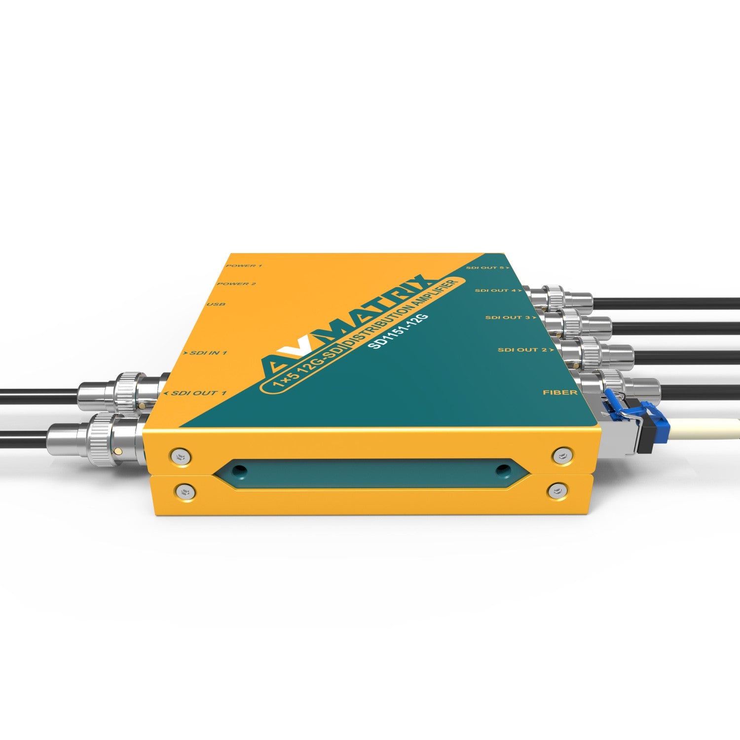 Разпределителен усилвател с повторна синхронизация 1×5 12G-SDI AVMATRIX