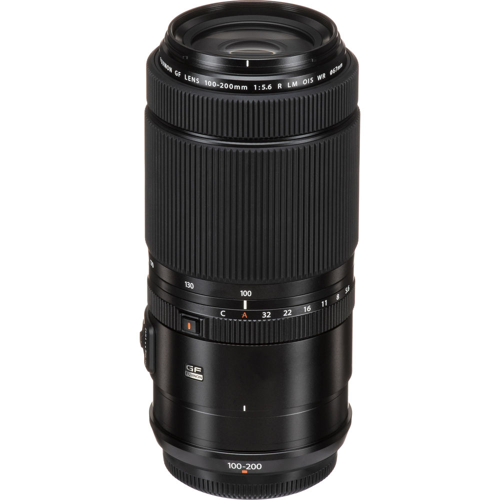Обектив FUJIFILM GF 100-200mm f5.6 R LM OIS WR за средноформатни камери Fujifilm