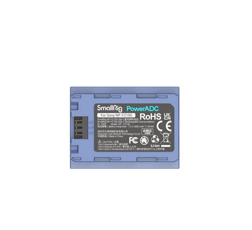 SmallRig NP-FZ100 USB Rechargeable Camera Battery