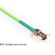 BNC Straight jack female, Crimp for belden 1855A