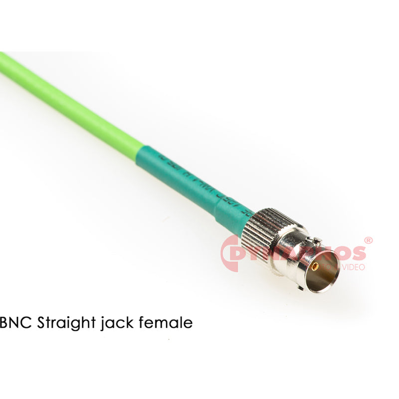 BNC Straight jack female, Crimp for belden 1855A