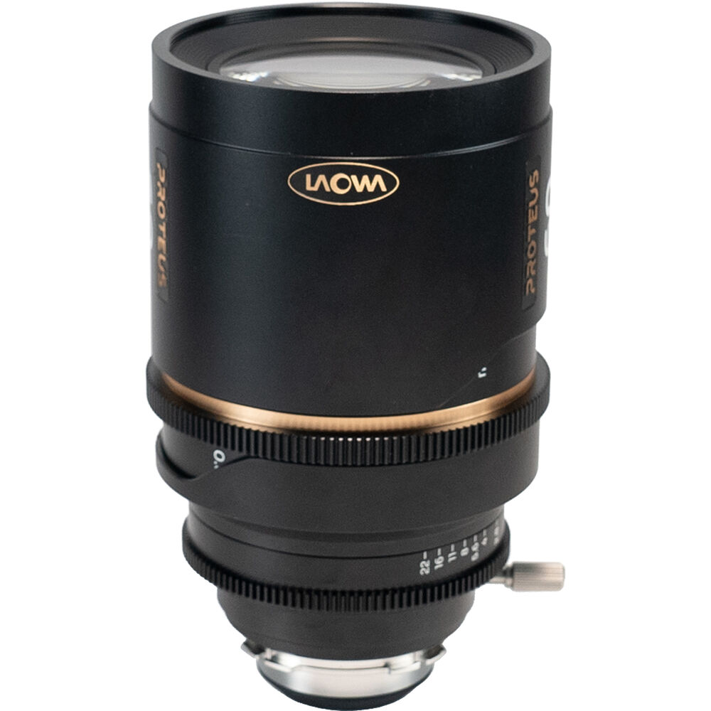 Анаморфен обектив Laowa Proteus 2X Anamorphic 45mm T2 - Кехлибарен отенък - метров