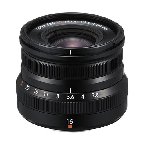 Обектив FUJIFILM XF 16mm f2.8 R WR (черен) за Fujifilm