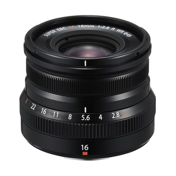 Обектив FUJIFILM XF 16mm f2.8 R WR (черен) за Fujifilm