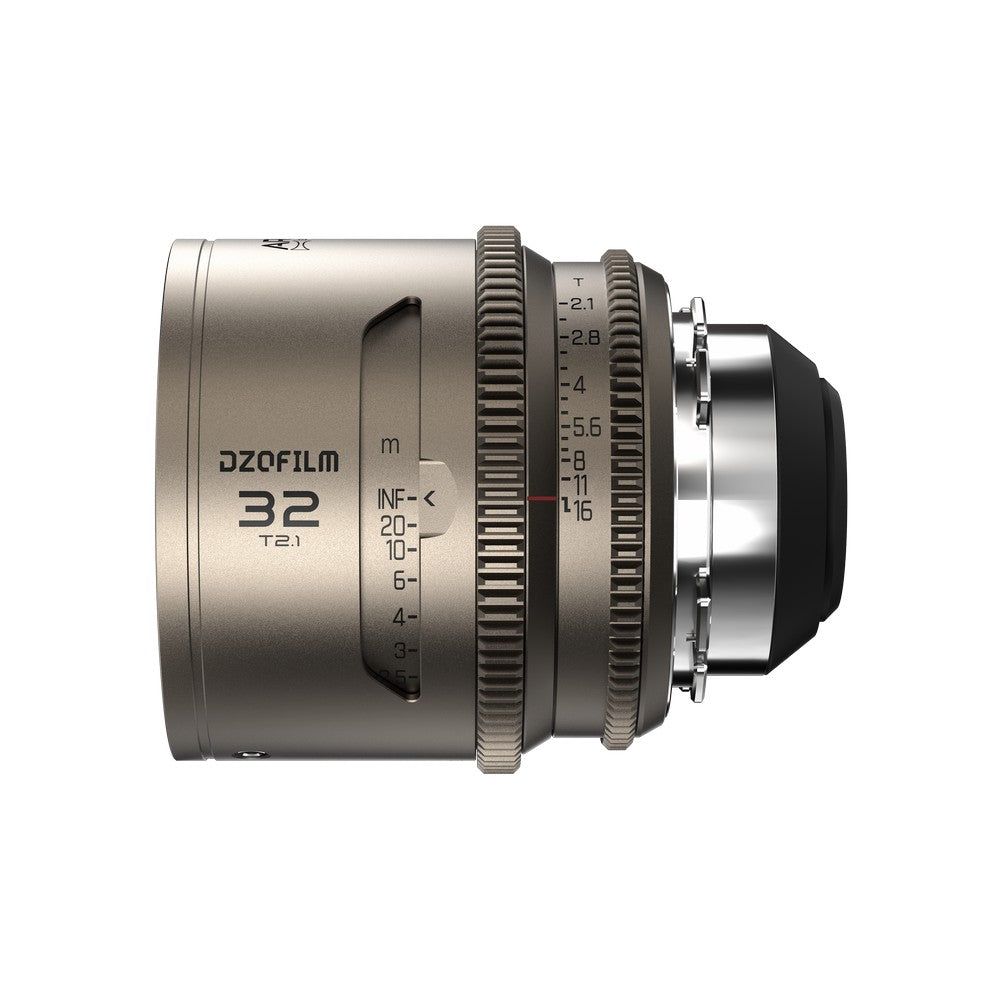 Хибриден Анаморфен Обектив DZOFILM Arcana 32mm T2.1 FF 1.5x (PL, Метрична скала)