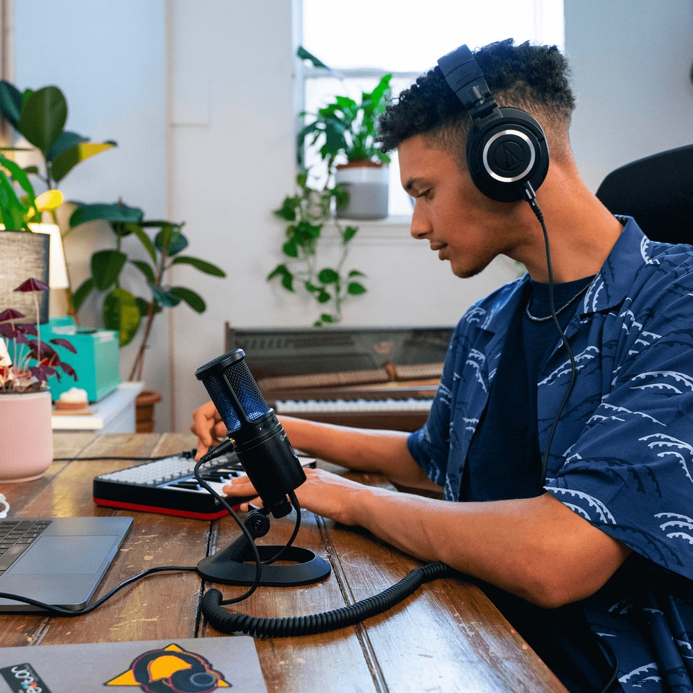 Кондензаторен USB микрофон Audio-Technica AT2020USB-X Cardioid -
