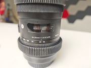 Втора употреба Обектив Sigma AF 18-35mm f1.8 DC HSM Art за Canon EF