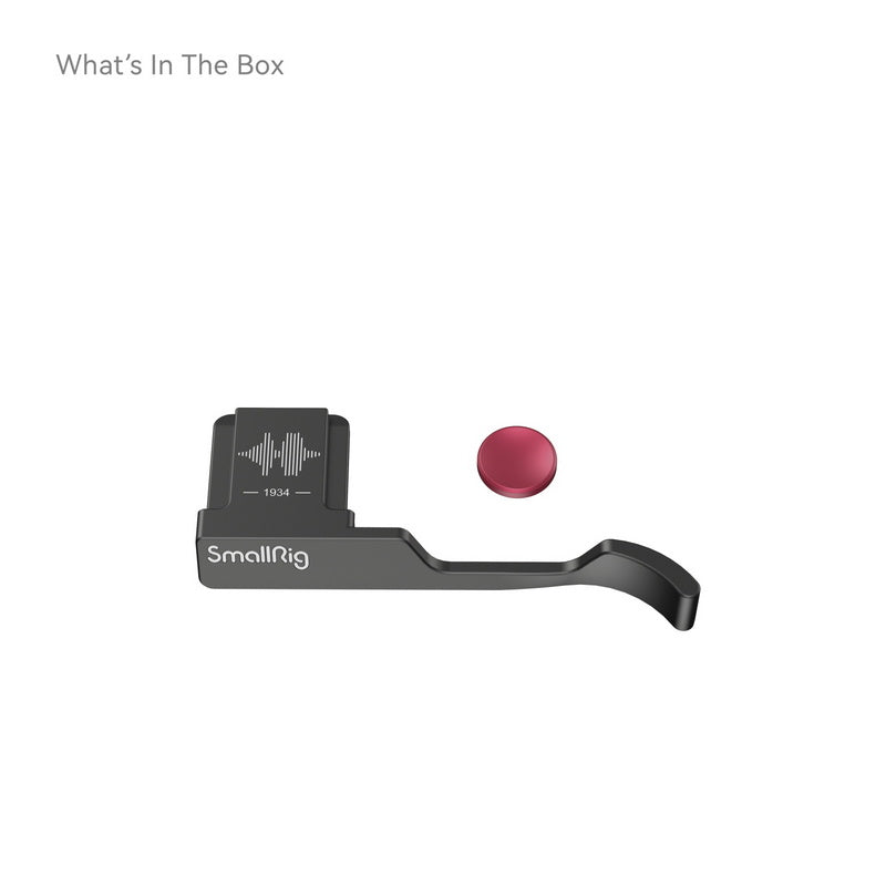 SmallRig Thumb Grip for FUJIFILM X100VI / X100V (Black)