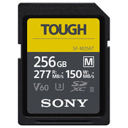 SD Memory Card Sony 256GB UHS-II SF-M256 TOUGH (R:277 W:150)