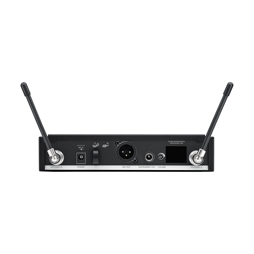 Безжична с-ма за рак Shure BLX14RE/CVL-H8E (518 - 542 MHz) - Приемник, предавател и брошка