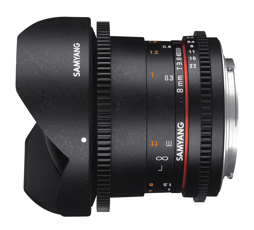 Samyang 8mm T3.8 VDSLR II UMC Fish-Eye CS for Sony E