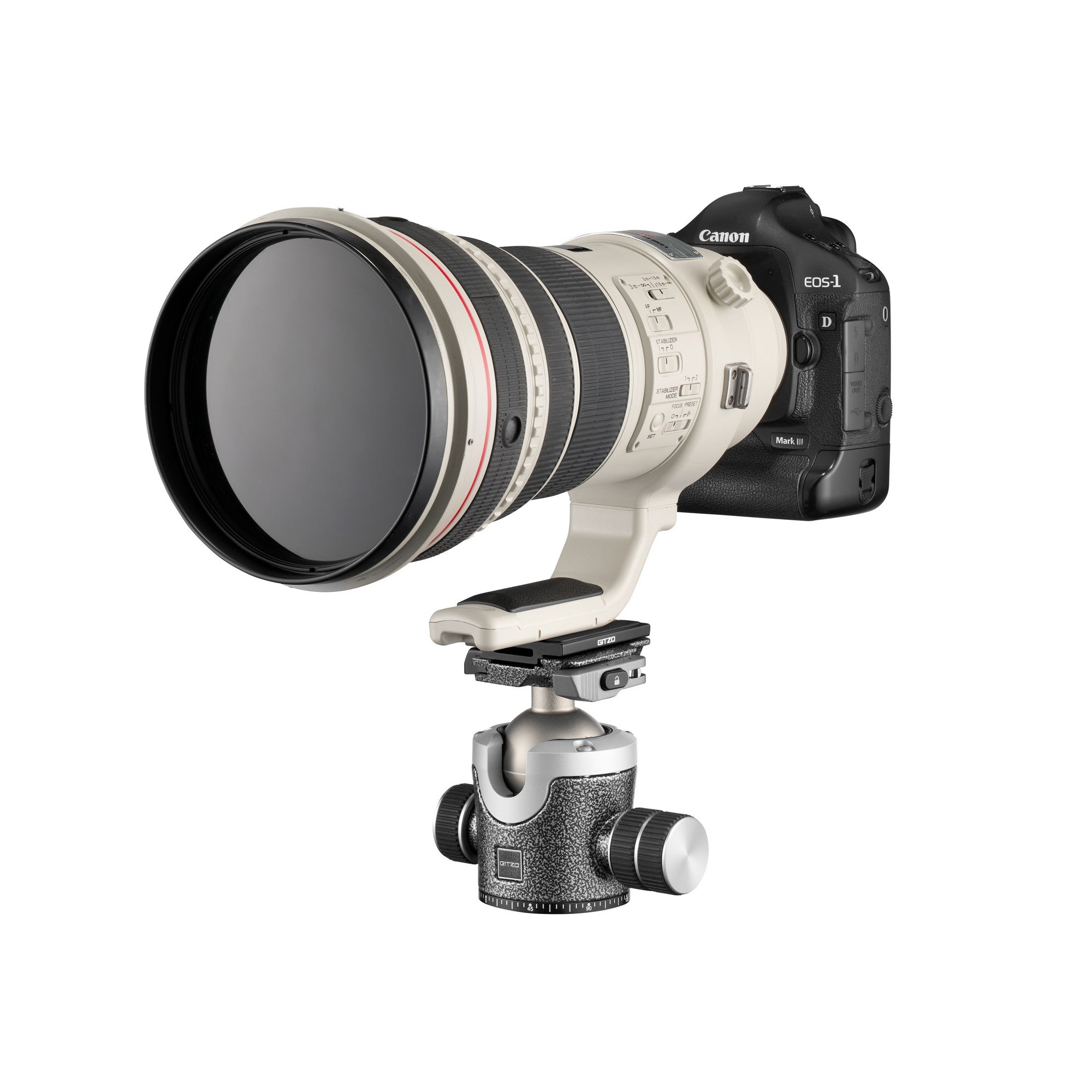 Ябълковидна глава Gitzo Center Ball Head GH4383LR - Серия 4 - Заключване с лост