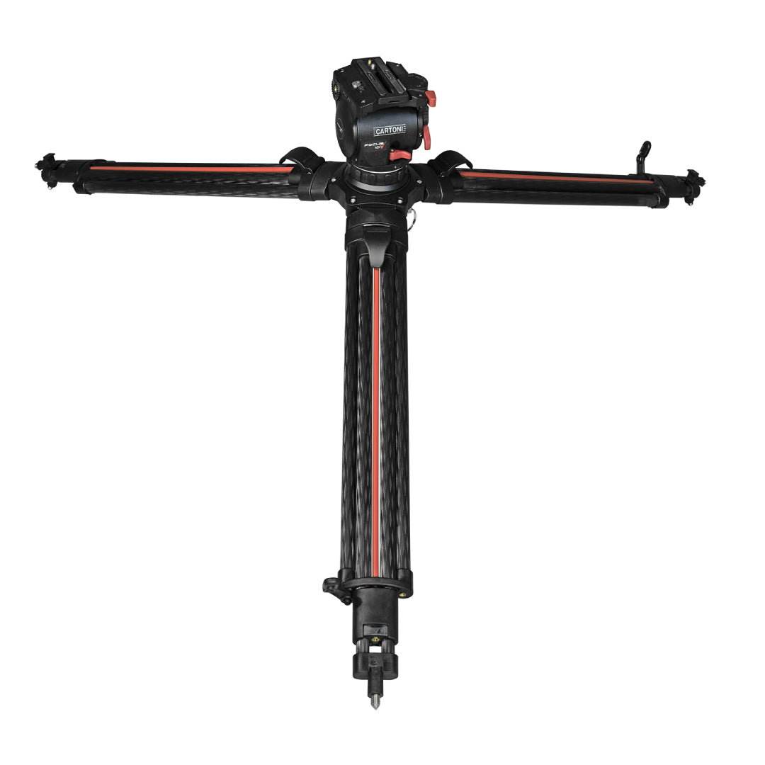 Cartoni FOCUS 10 SDS CF System MS 100mm